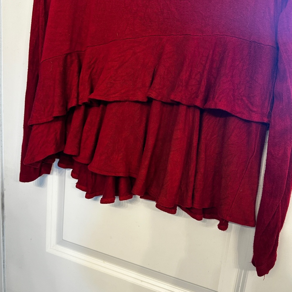 Kaari blue red long sleeve size large - Picture 3 of 4